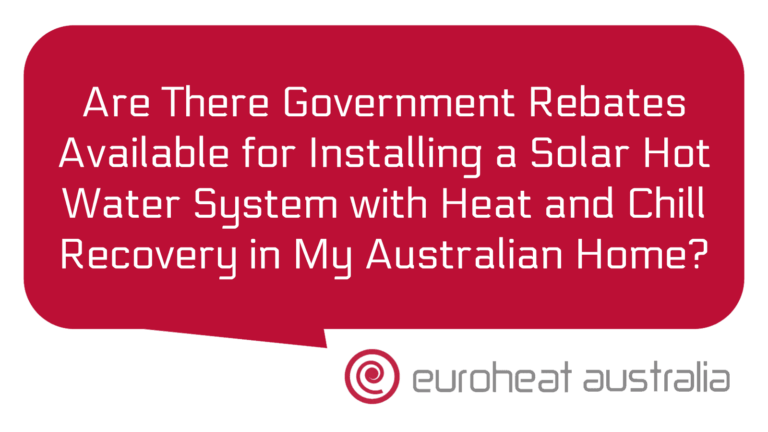 Government Rebate Hot Water System